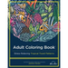Adult Coloring Book: Stress Relieving Tropical Travel Patterns