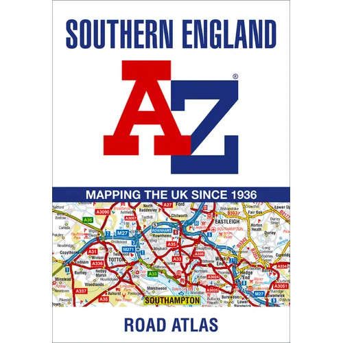 Southern England Regional A-Z Road Atlas
