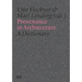 Provenance in Architecture: A Dictionary of Terms