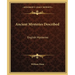 Ancient Mysteries Described: English Mysteries