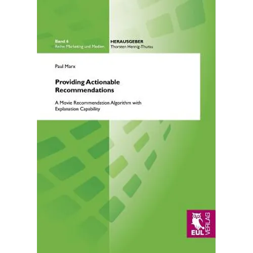 Providing Actionable Recommendations