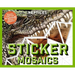 Sticker Mosaics: Reptiles: Sticker Together 12 Unique Reptilian Designs