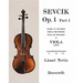 Sevcik for Viola - Opus 1, Part 1: School of Technique