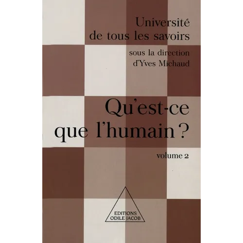 What Is Human Life ? / Qu'est-ce que l'humain ?: UTLS, volume 2