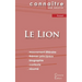Fiche de lecture Le Lion de Joseph Kessel (Analyse littéraire de référence et résumé complet)