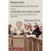 Biographia Juridica. A Biographical Dictionary of the Judges of England From the Conquest to the Present Time 1066-1870