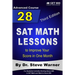 28 SAT Math Lessons to Improve Your Score in One Month - Advanced Course: For Students Currently Scoring Above 600 in SAT Math and Want to Score 800