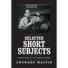 Selected Short Subjects