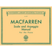 Walter Macfarren Scale and Arpeggio Manual Schirmer Library of Classics Volume 1037 Piano Technique Sheet Music and Method Book G. Schirmer Instructio