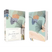 Niv, Journal the Word Bible (Perfect for Note-Taking), Leathersoft, Teal/Floral, Red Letter, Comfort Print: Reflect, Take Notes, or Create Art Next to