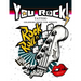You Rock !: Tattoo Coloring Book for Adults