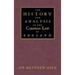 The History and Analysis of the Common Law of England