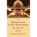 A History of the A. M. E. Zion Church, Part 1