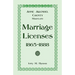 The African American Collection: Anne Arundel County, Maryland Marriage Licenses, 1865-1888