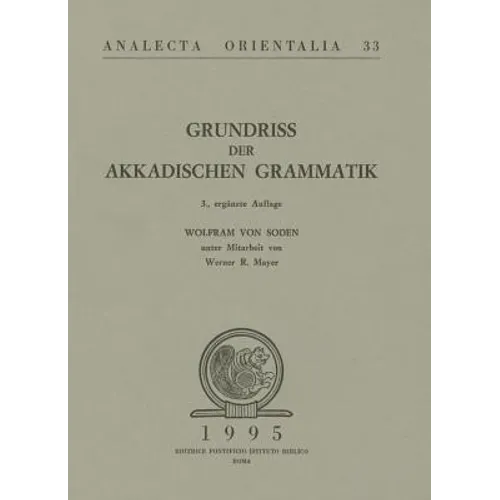 Grundriss Der Akkadischen Grammatik