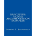 Basics Plus: A Legal Argumentation Exemplar