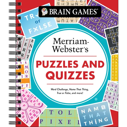 Brain Games - Merriam-Webster's Puzzles and Quizzes: Word Challenge, Name That Thing, True or False, and More!