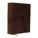 NKJV, Journal the Word Bible, Large Print, Premium Leather, Brown, Red Letter Edition: Reflect, Journal, or Create Art Next to Your Favorite Verses