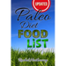 Updated Paleo Diet Food List Book