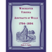 Winchester, Virginia Abstracts of Wills 1794-1894