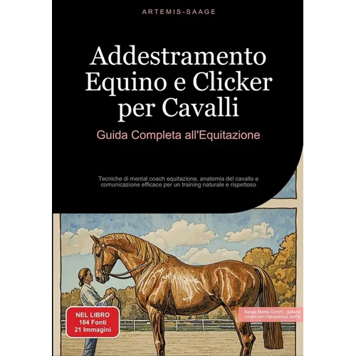 Addestramento Equino e Clicker per Cavalli: Guida Completa all'Equitazione: Tecniche di mental coach equitazione, anatomia del cavallo e comunicazione