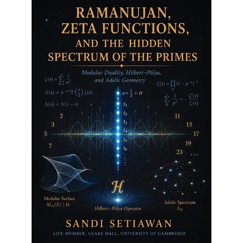 Ramanujan, Zeta Functions, and the Hidden Spectrum of the Primes