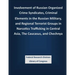 Involvement of Russian Organized Crime Syndicates, Criminal Elements in the Russian Military, and Regional Terrorist Groups in Narcotics Trafficking i