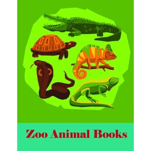 Zoo Animal Books: Cute Forest Wildlife Animals and Funny Activity for Kids's Creativity
