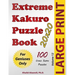 Extreme Kakuro Puzzle Book: 100 Large Print Cross Sums (20x20) Puzzles: For Geniuses Only
