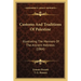 Customs And Traditions Of Palestine: Illustrating The Manners Of The Ancient Hebrews (1864)