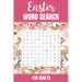 Easter Word Search for Adults: Christian Crossword for Adults Cross Words Puzzle Book Word Search Large Print