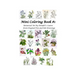 Mini Botanical Art Coloring Book: Pen & Ink Drawings