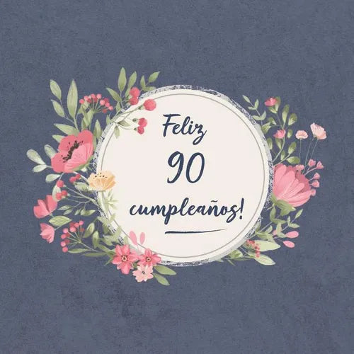 Feliz 90 Cumpleaños: El libro de firmas evento Libro De Visitas para Fiesta - Aniversario cumpleaños Feliz Cumple años - Ideas de regalos i