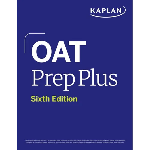 Oat Prep Plus, Sixth Edition (2026): Includes 16 Pages of Full Color Study Sheets + Online Access to 2 Full Length Practice Tests + 600+ Practice Ques