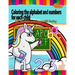 Coloring the alphabet and numbers for each child: ABC, Numbers and Shapes Practice for Kids with Pen Control - Kids coloring activity books