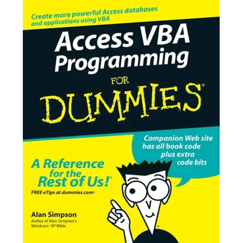 Access VBA Programming for Dummies