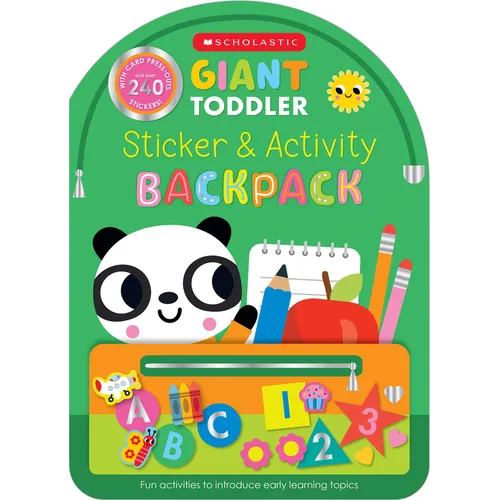 Giant Toddler: Sticker & Activity Backpack (Scholastic Early Learners)