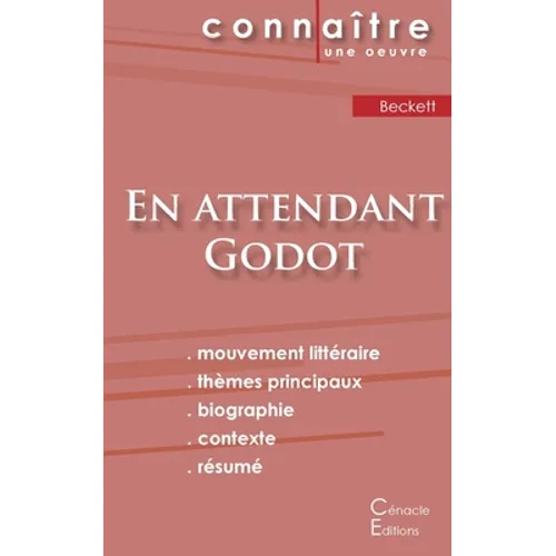 Fiche de lecture En attendant Godot de Samuel Beckett (Analyse littéraire de référence et résumé complet)
