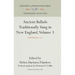 Ancient Ballads Traditionally Sung in New England, Volume 3: Child Ballads 95-243