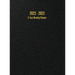 2022 - 2023 2-Year Monthly Planner: 24-Month Calendar (Black) - Large