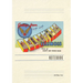 Vintage Lined Notebook Greetings from Belleville, Illinois