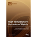 High-Temperature Behavior of Metals