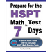 Prepare for the HSPT Math Test in 7 Days: A Quick Study Guide with Two Full-Length HSPT Math Practice Tests