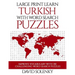 Large Print Learn Turkish with Word Search Puzzles: Learn Turkish Language Vocabulary with Challenging Easy to Read Word Find Puzzles