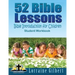 52 Bible Lessons: Bible Introduction for Children: Student Workbook "Black and White Interior"