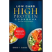 Low Carb High Protein Cookbook With Pictures: Effortless cooking recipes for health, fitness and delicious living.