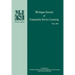 Michigan Journal of Community Service Learning: Volume 23 Number 1 - Fall 2016