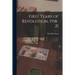 First Years of Revolution, 1918-21