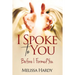 I Spoke to You: Before I Formed You