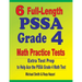 6 Full-Length PSSA Grade 4 Math Practice Tests: Extra Test Prep to Help Ace the PSSA Grade 4 Math Test
